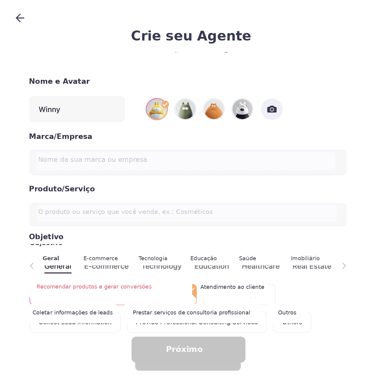 Crea tu Agente